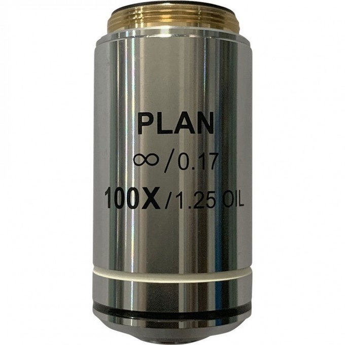 Объектив планахроматический LEVENHUK MED 100x/беск 76079