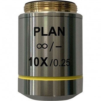 Объектив планахроматический LEVENHUK MED 10x/беск 76075
