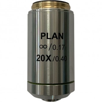 Объектив планахроматический LEVENHUK MED 20x/беск